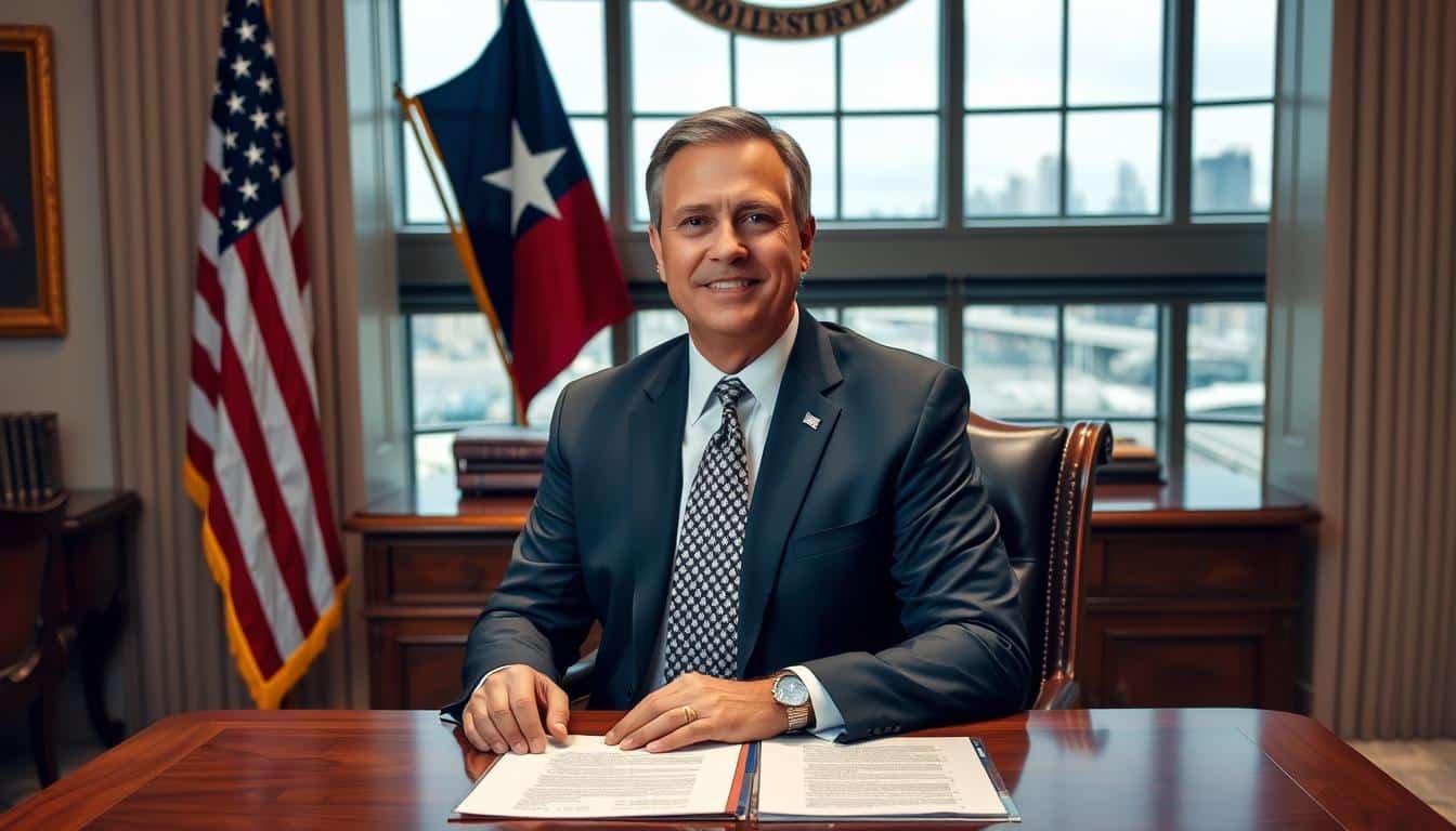 Greg Abbott as Governor